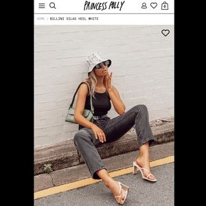 New Sz 7 Billini Silas heels princess polly